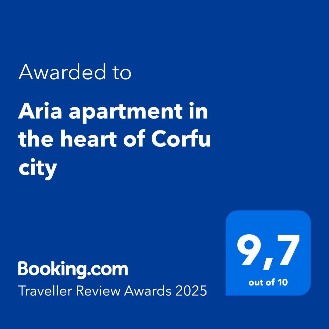 Aria Apartment In The Heart Of Corfu  Eksteriør billede